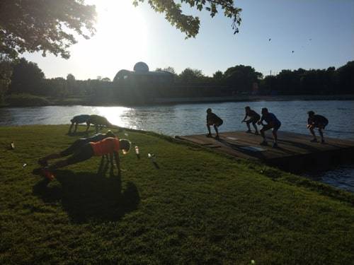 Bootcamp in streekbos Enkhuizen-min